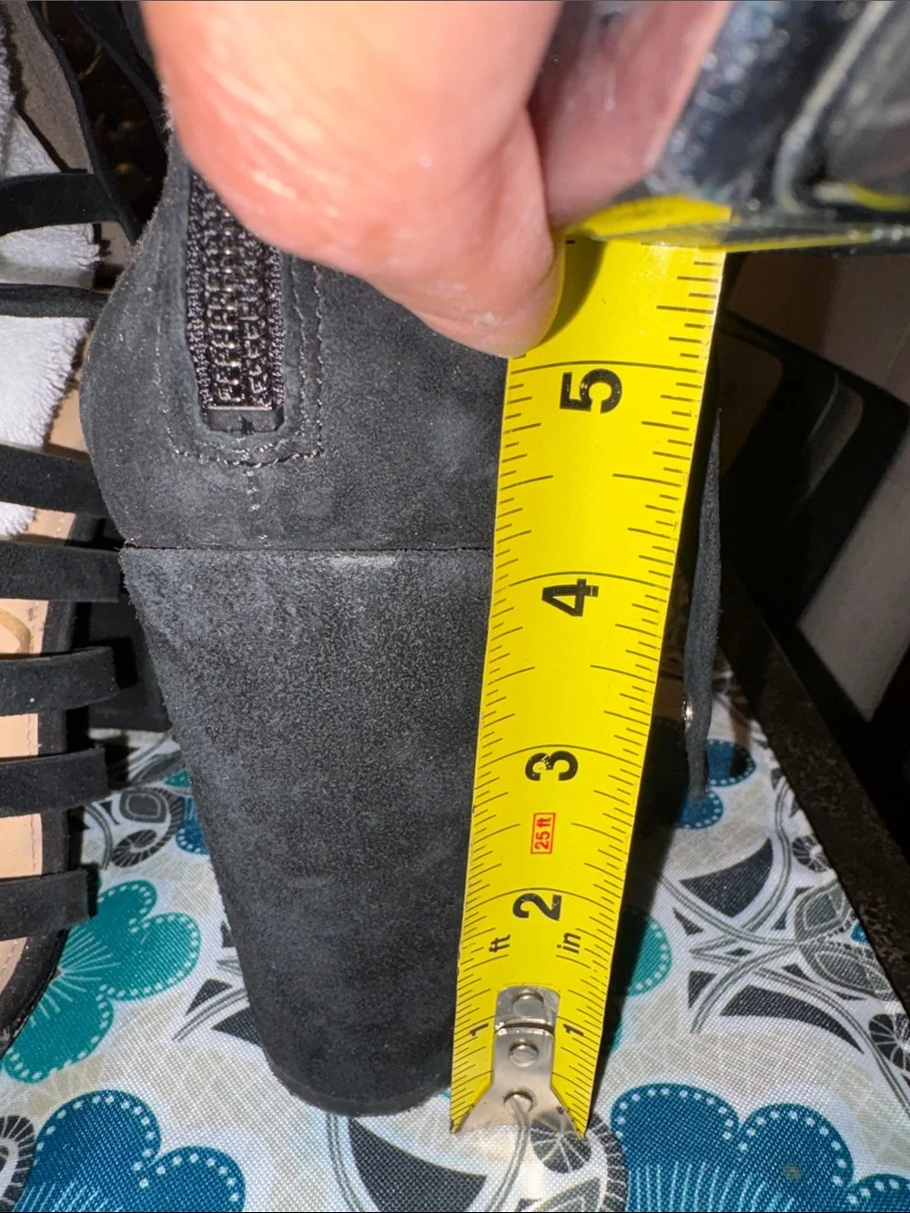 Sam Edelman Black Strappy Gladiator Heels